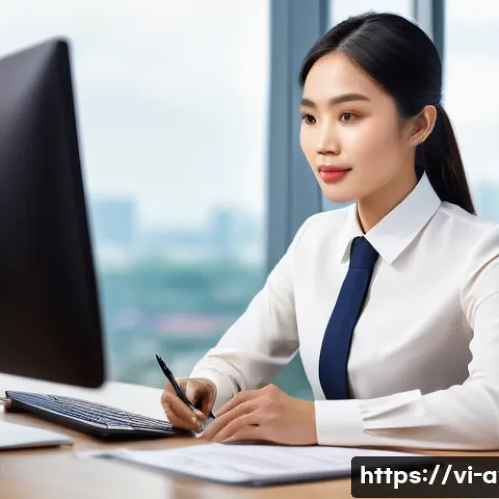 항공운항관리사 연봉협상 실패 사례 - A professional Vietnamese airline operations specialist negotiating salary in a modern office settin...