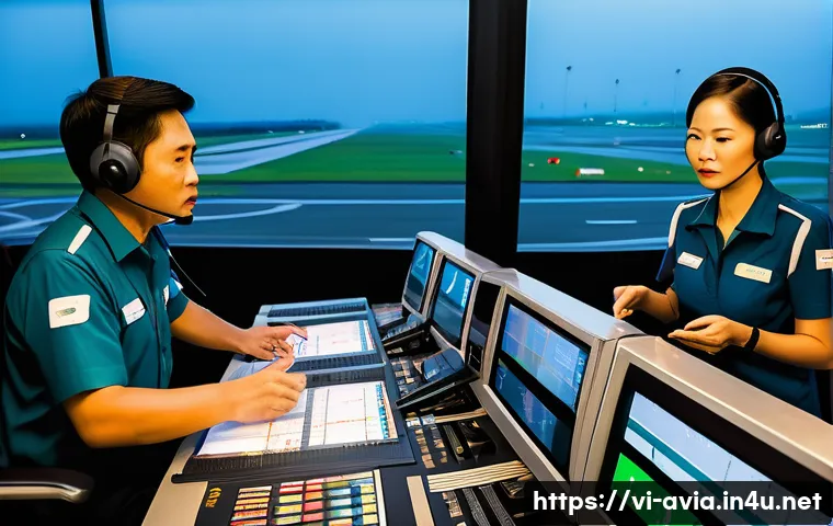 항공운항관리사와 공항 관계자 협력 관련 이미지 2